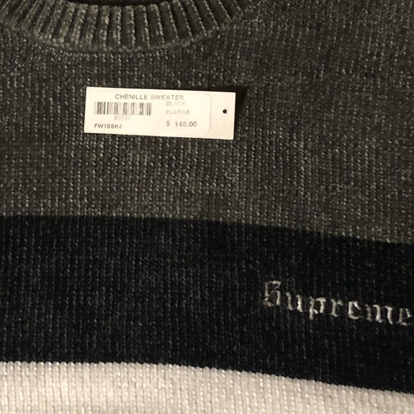 Supreme chenille sweater! - Picture 3 of 6